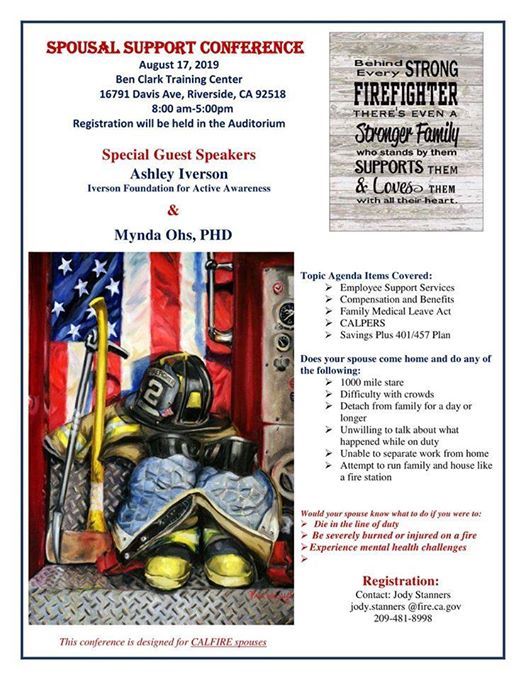 Spousal Support Conference, Ben Clark Public Safety Training Center