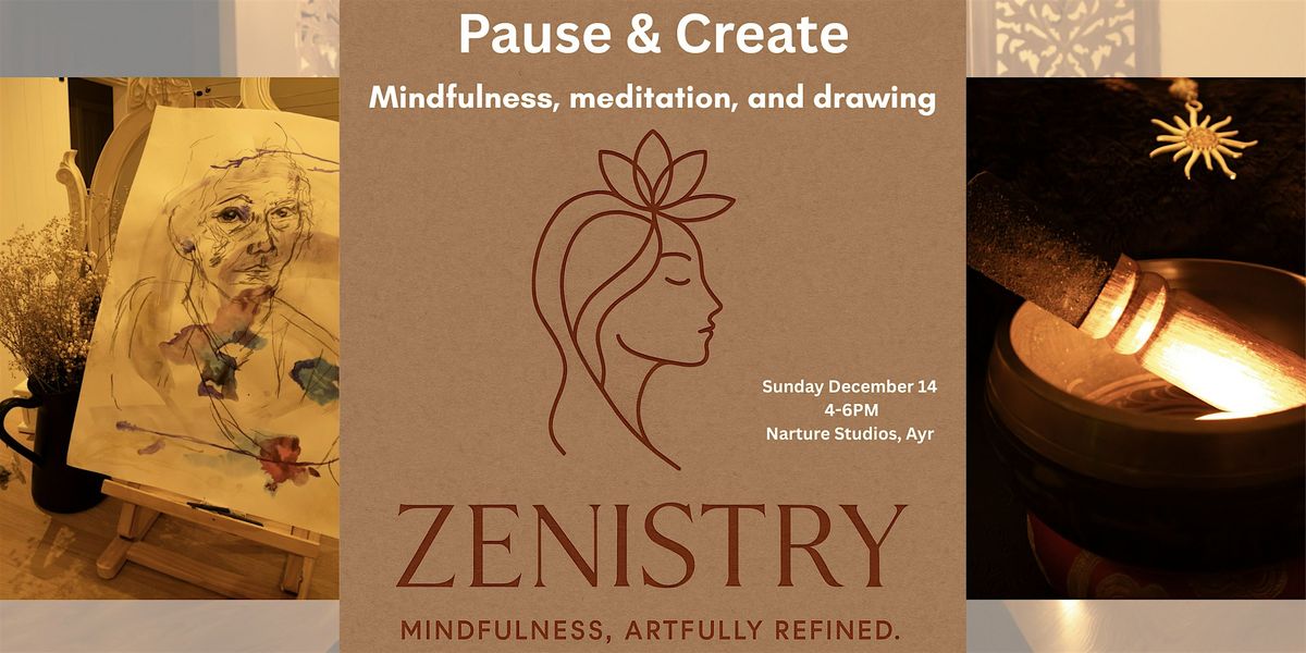Pause & Create: Mindfulness, meditation, and drawing, 14 December | Event in Ayr | AllEvents