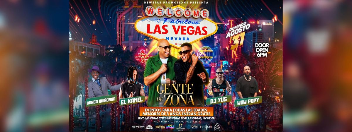 GENTE DE ZONA Y MAS  in Las Vegas, 31 August | Event in Las Vegas | AllEvents