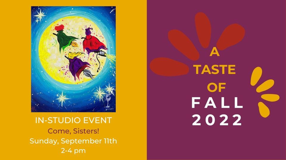 New Fun Themed Sisters! InStudio Event!, Painting with a