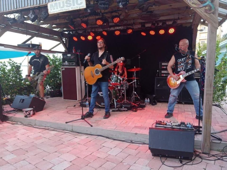 Crashrocket Rocks The Shack Riverfront Restaurant and Tiki Bar in Palm