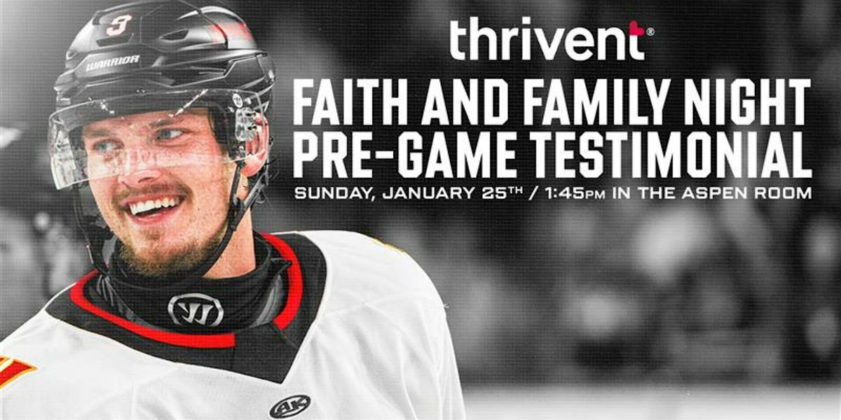 Faith and Family Night with The Rapid City Rush and Thrivent