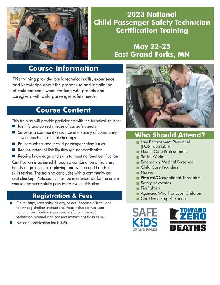 East Grand Forks National Child Passenger Safety Technician