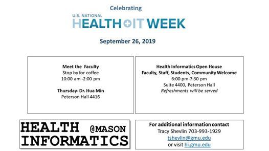 Health It Week At Department Of Health Administration And Policy