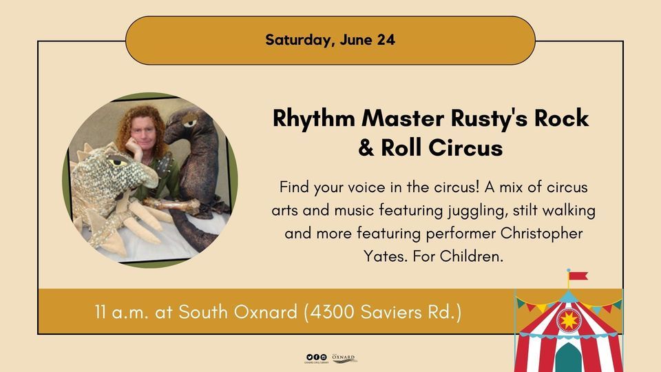 Rhythm Master Rustys Rock & Roll Circus / El Circo de Rock & Roll de