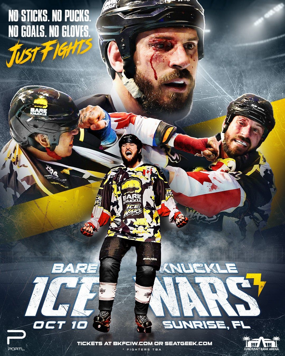 BKFC Ice Wars: Bare Knuckle Brawls, 9 October | Event in Sunrise | AllEvents