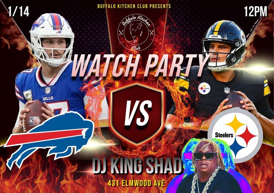 Bills vs. Steelers Watch Party , Buffalo Kitchen Club, January 14 2025