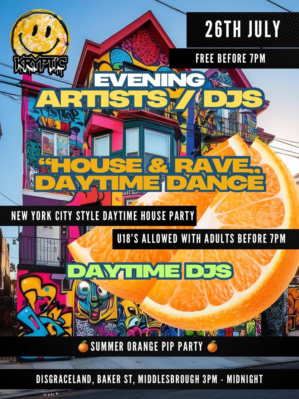 Daytime Dancing at the Orange Pip , 26 July | Event in Middlesbrough | AllEvents