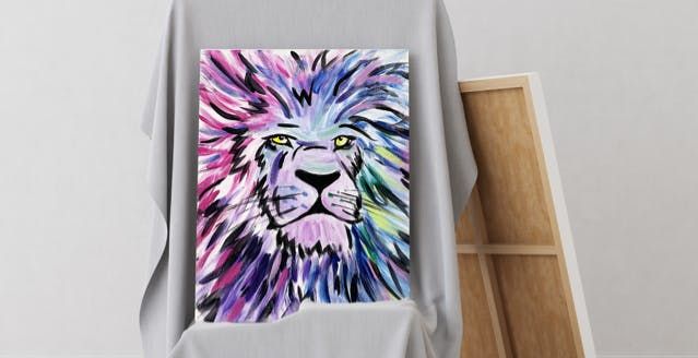 Paint A Pic: Leo The Lion, 10 August | Event in London | AllEvents