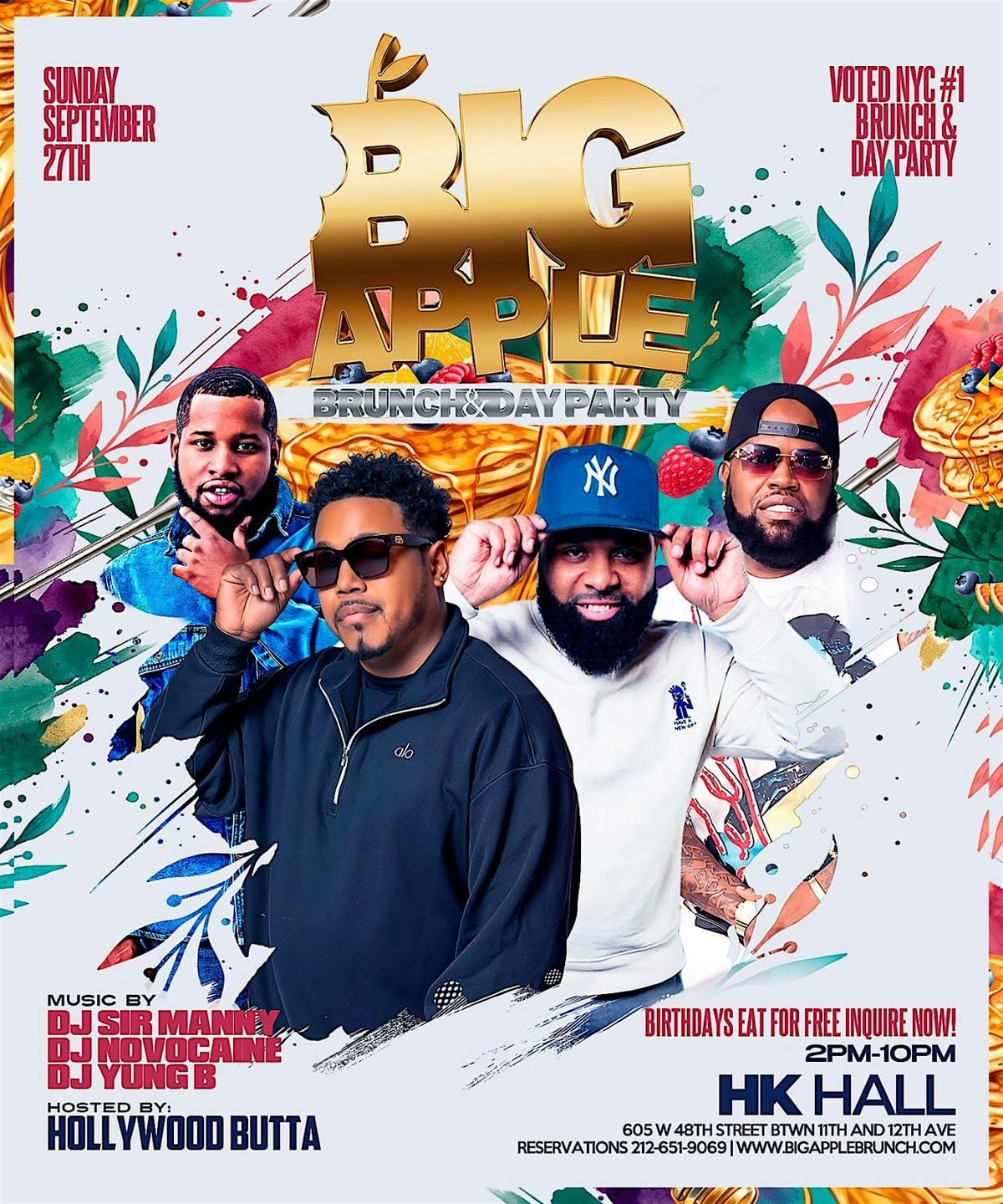 Brunch So Hard At The Big Apple Brunch in New York – September 27, 2026