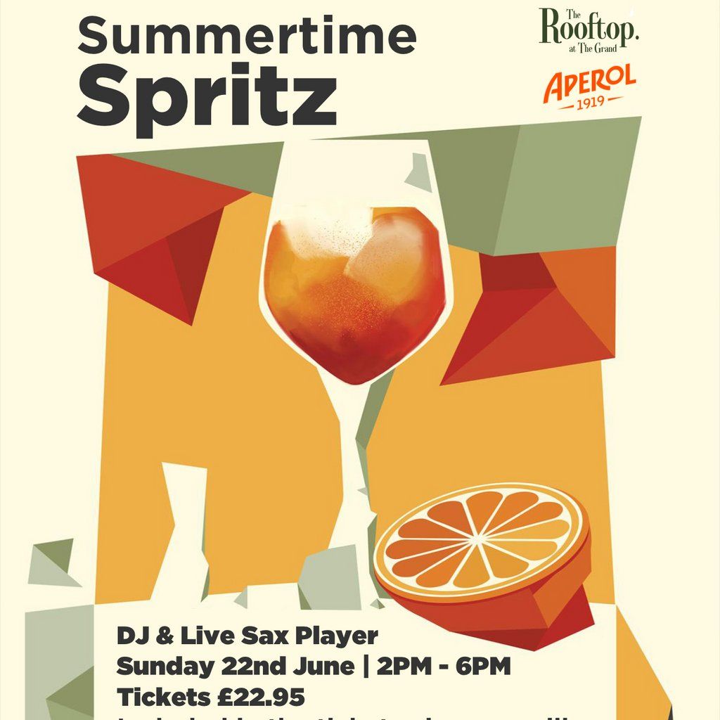 Summertime Spritz Event at The Rooftop At The Grand | Event in Warrington | AllEvents
