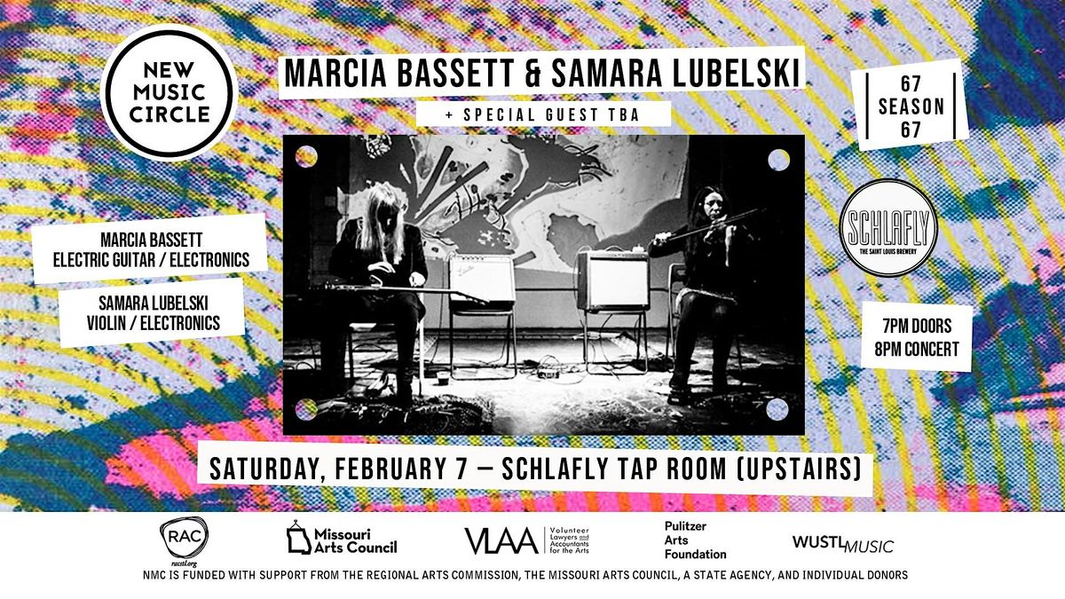 Marcia Bassett & Samara Lubelski - Saturday, February 7th at Schlafly, 7 February | Event in St. Louis