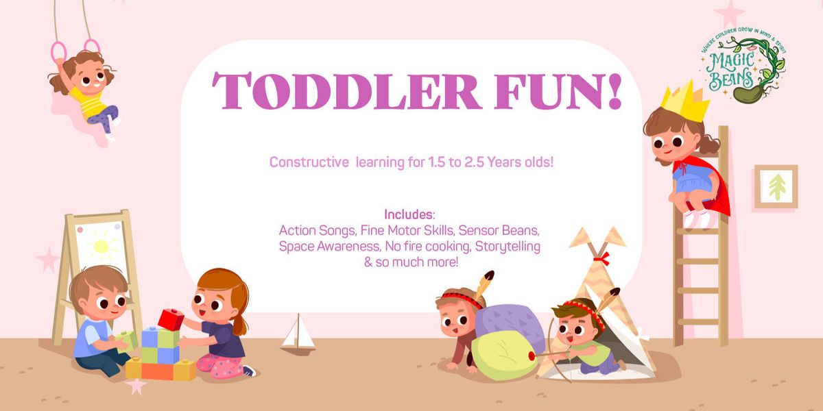 Magic Beans TODDLER FUN for Playgroup (OFFLINE), 18 August | Event in Mumbai | AllEvents