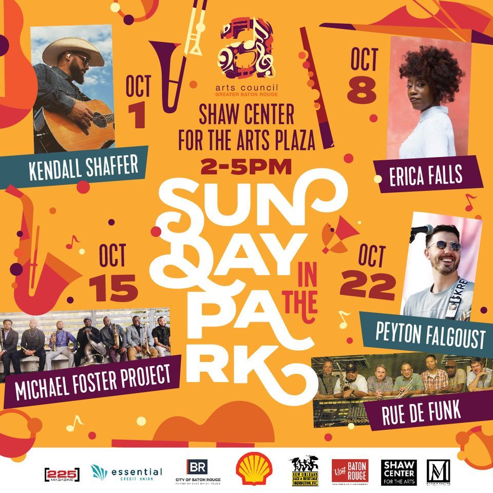 Sunday in the Park with Peyton Falgoust & Rue De Funk, Shaw Center for