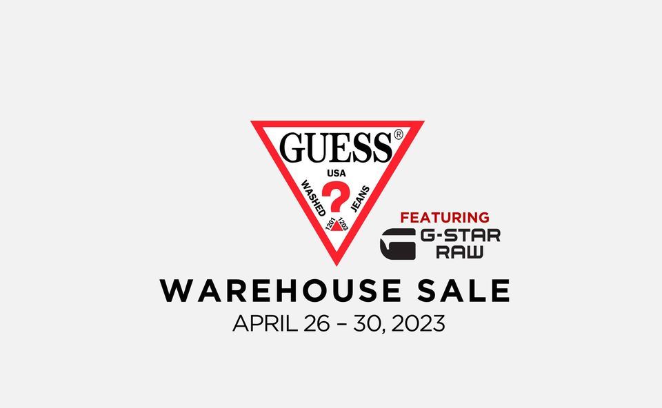 Guess warehouse sale airport road Clearance