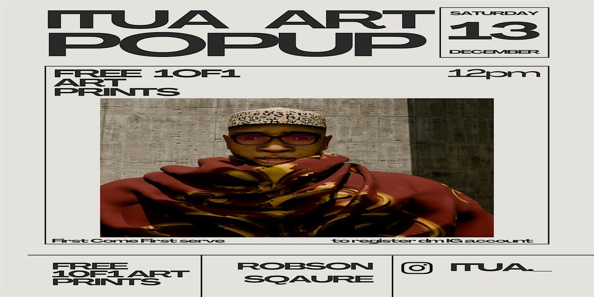 Isah Free 10f1Art Print Pop-up, 15 December | Event in Vancouver | AllEvents
