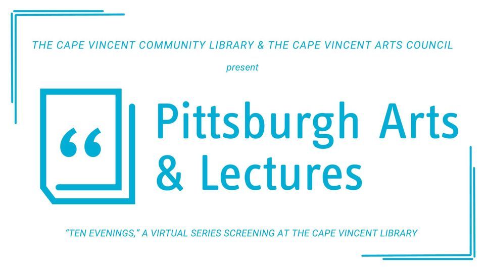 Pittsburgh Arts & Lectures Series Matthew Desmond “Poverty, by