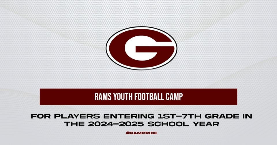 🏈 Rams Youth Football Camp , Gorham High School, 18 June 2024
