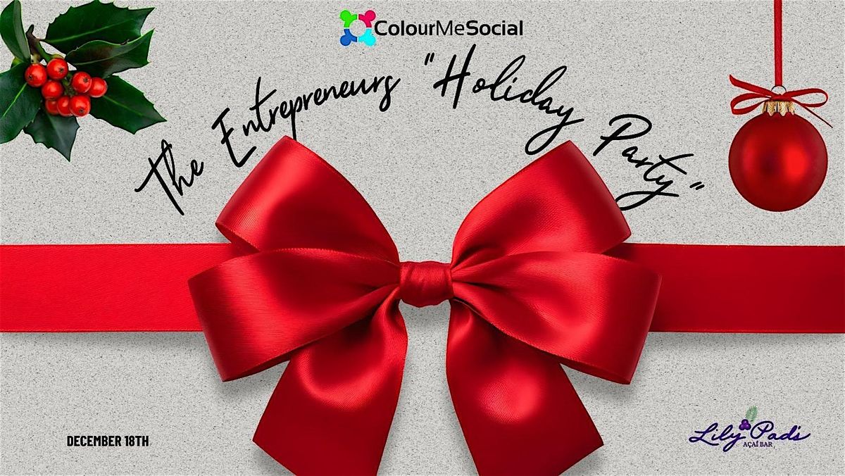 The Entrepreneurs "Holiday Party", 18 December | Event in Chicago | AllEvents