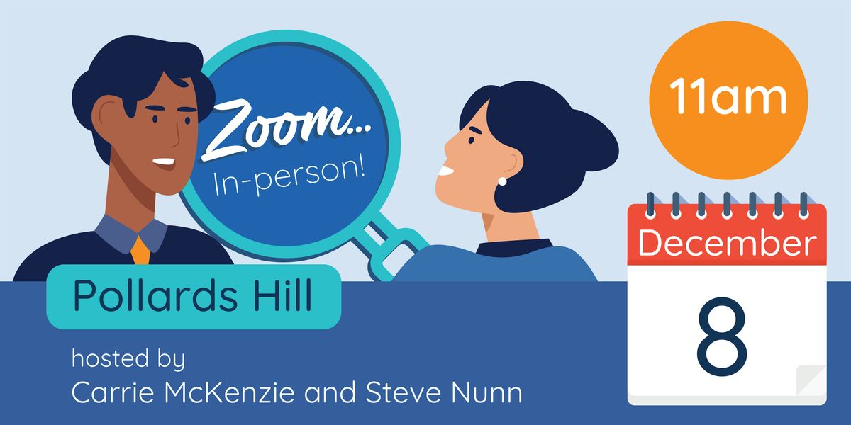 Zoom In Person: Pollards Hill - Monday 8 December, 8 December | Event in Croydon | AllEvents