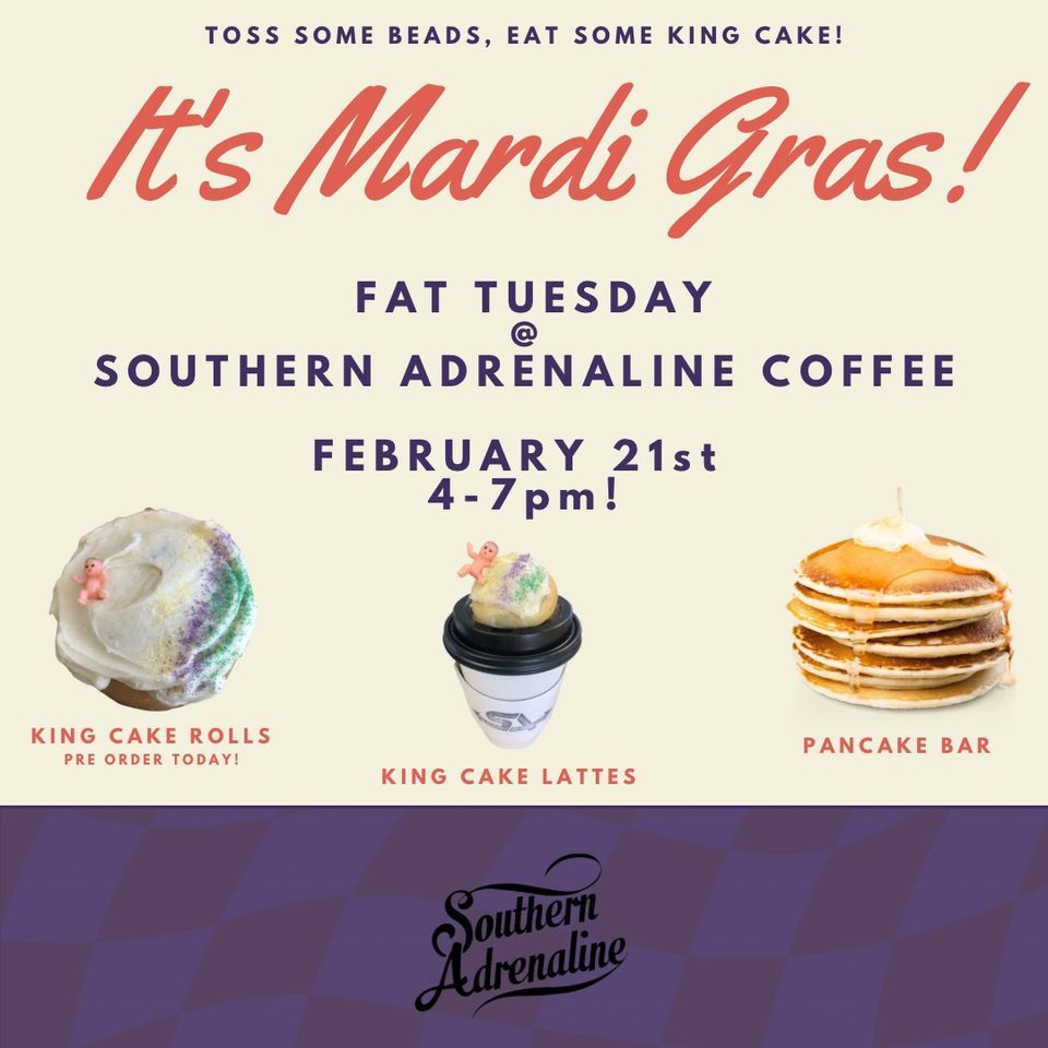 Fat Tuesday Southern Adrenaline Coffee, Southern Adrenaline Coffee