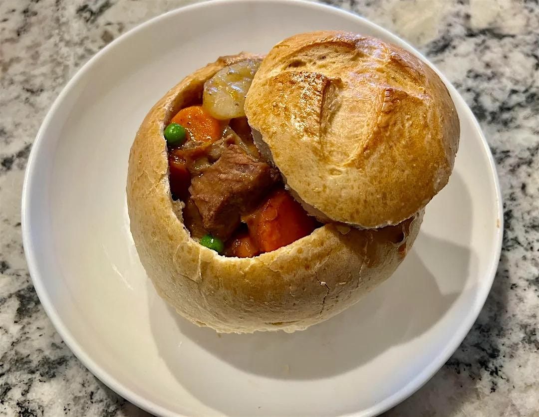 Beef Stew in a Bread Bowl | Brenda Dwyer, instructor, 16 January | Event in Gloversville | AllEvents