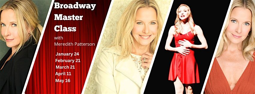 Broadway Master Classes with Meredith Patterson - March 2026, 21 March | Event in Whitefish | AllEvents