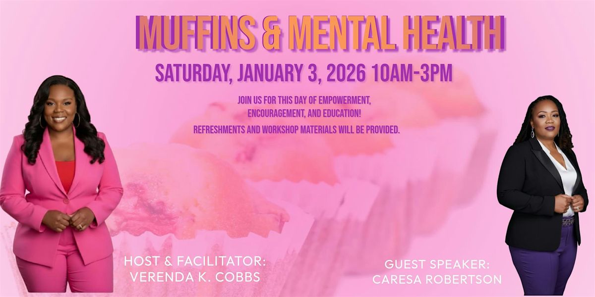 Muffins and Mental Health-January 2026, 3 January | Event in Henrico | AllEvents