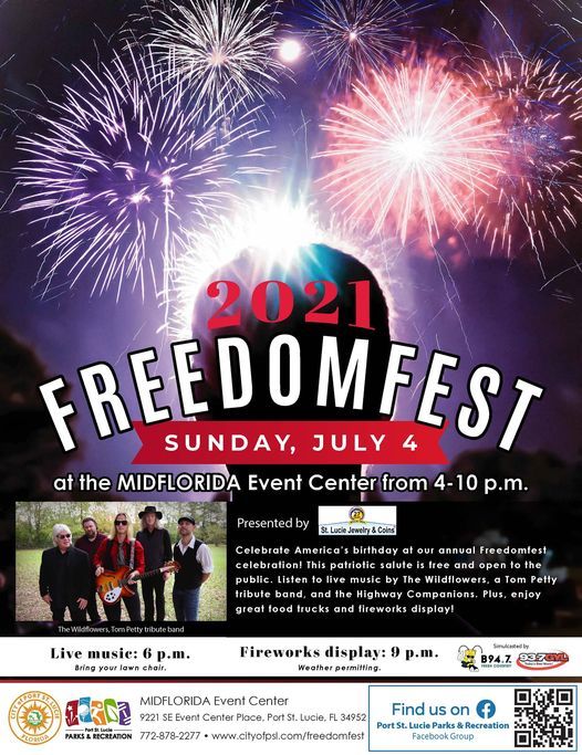 Freedomfest, presented by St. Lucie Jewelry & Coins, MIDFLORIDA Event Center, Port Saint Lucie