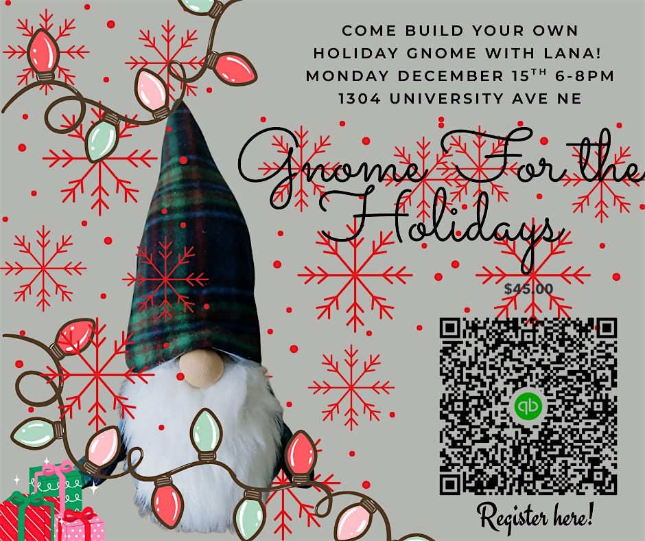 Gnome For The Holiday, 15 December | Event in Minneapolis | AllEvents