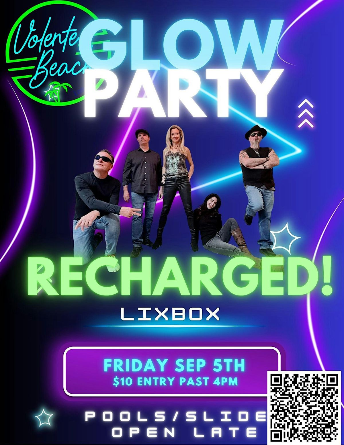 Glow Party - Recharged - Featuring LIXBOX!, 5 September | Event in Leander | AllEvents