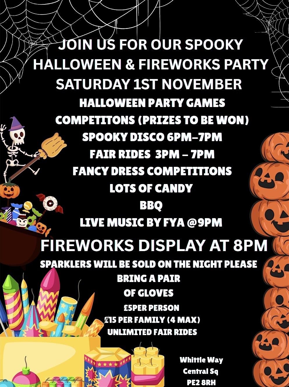 Halloween & Fireworks Night, 1 November | Event in Peterborough | AllEvents
