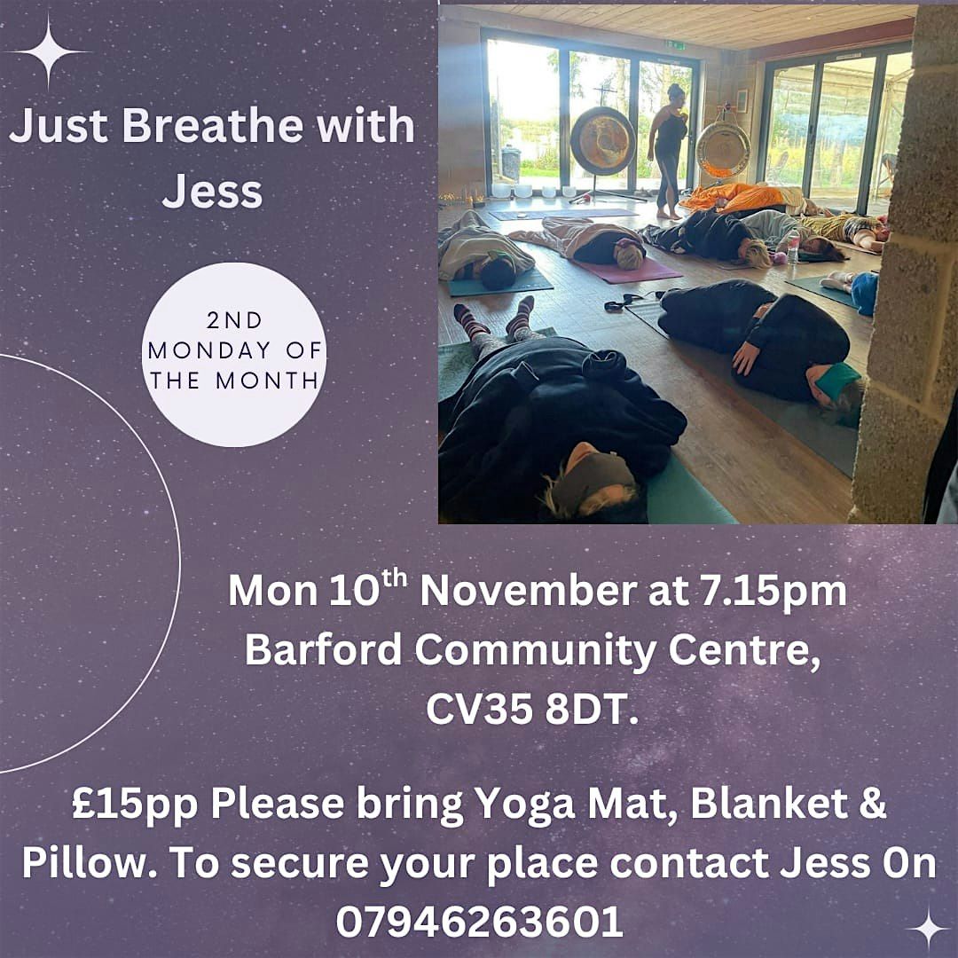 Transformational Breathwork Class, 8 December | Event in Warwick | AllEvents