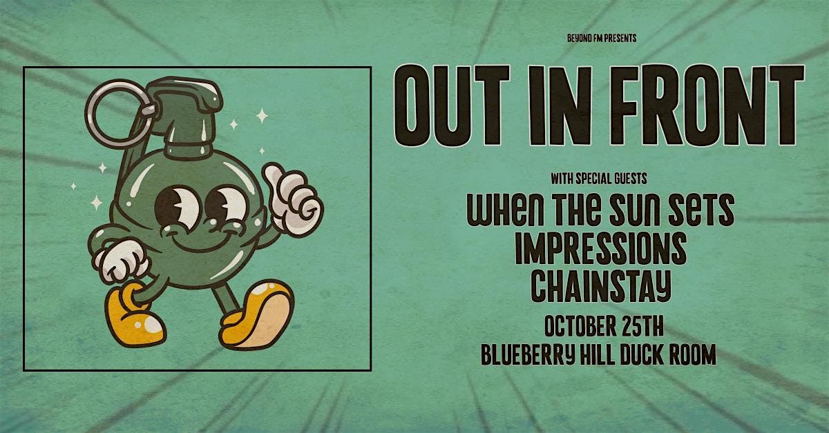 Out In Front - Presented by Beyond FM, 25 October | Event in University City | AllEvents