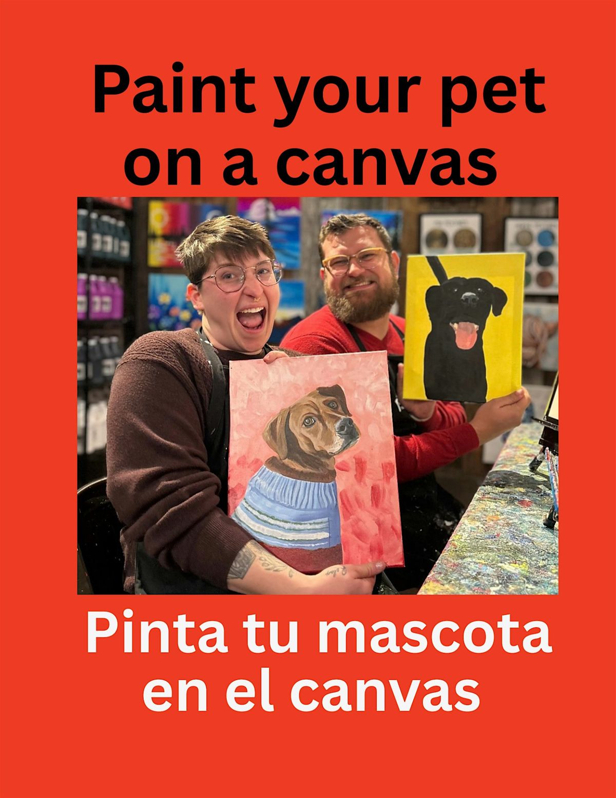 Pinta a tu mascota en un canvas, 24 May | Event in San Juan | AllEvents