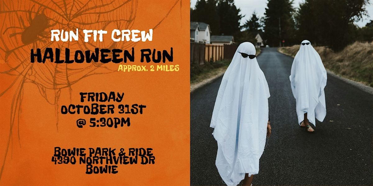 Run Fit Crew Halloween/Glow Run, 31 October | Event in Bowie | AllEvents