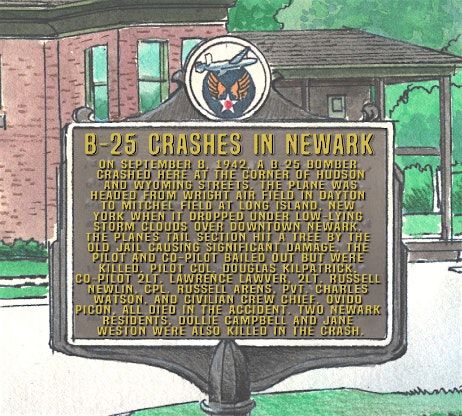 B-25 Crash Historical Marker Dedication Ceremony, 8 September | Event in Newark | AllEvents