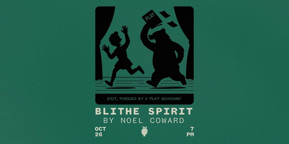 BLITHE SPIRIT by Noel Coward, 26 October | Event in Chicago | AllEvents