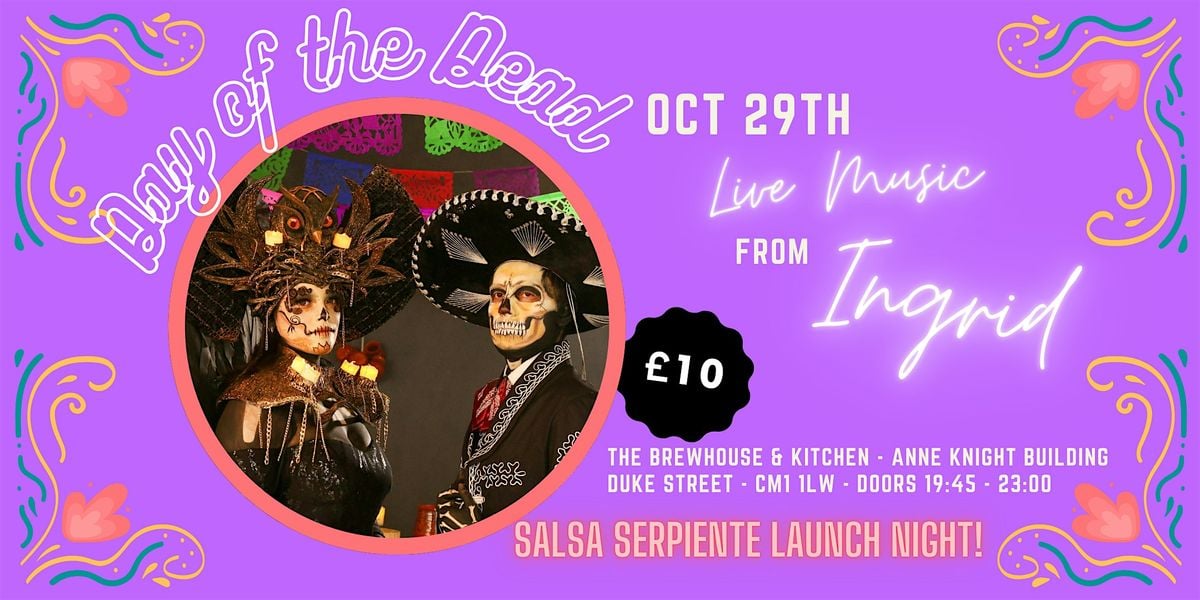 Day of the Dead! Salsa Launch at The Brewhouse with Live Music, 29 October | Event in Chelmsford | AllEvents