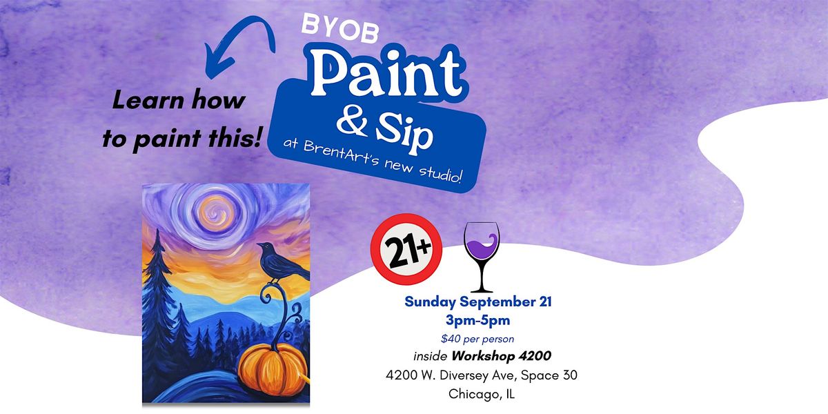 Studio Grand Opening BYOB Paint & Sip at Workshop 4200 September 21, 21 September | Event in Chicago | AllEvents