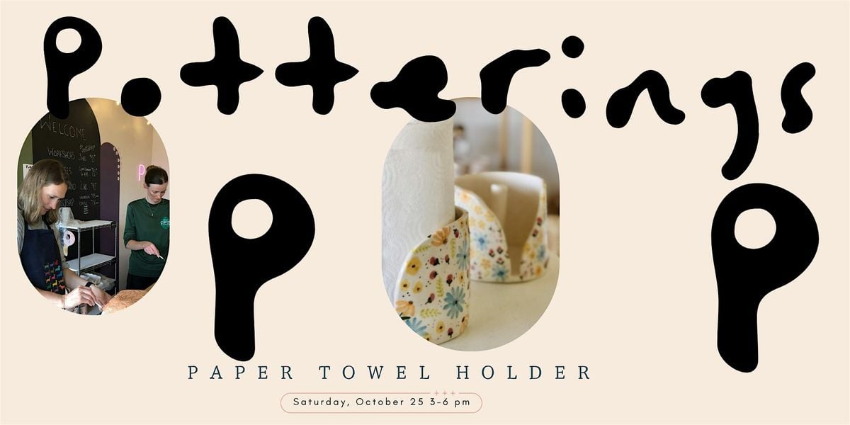 Potterings Workshop Make a Kitchen Paper Towel Holder, 25 October | Event in Seattle | AllEvents