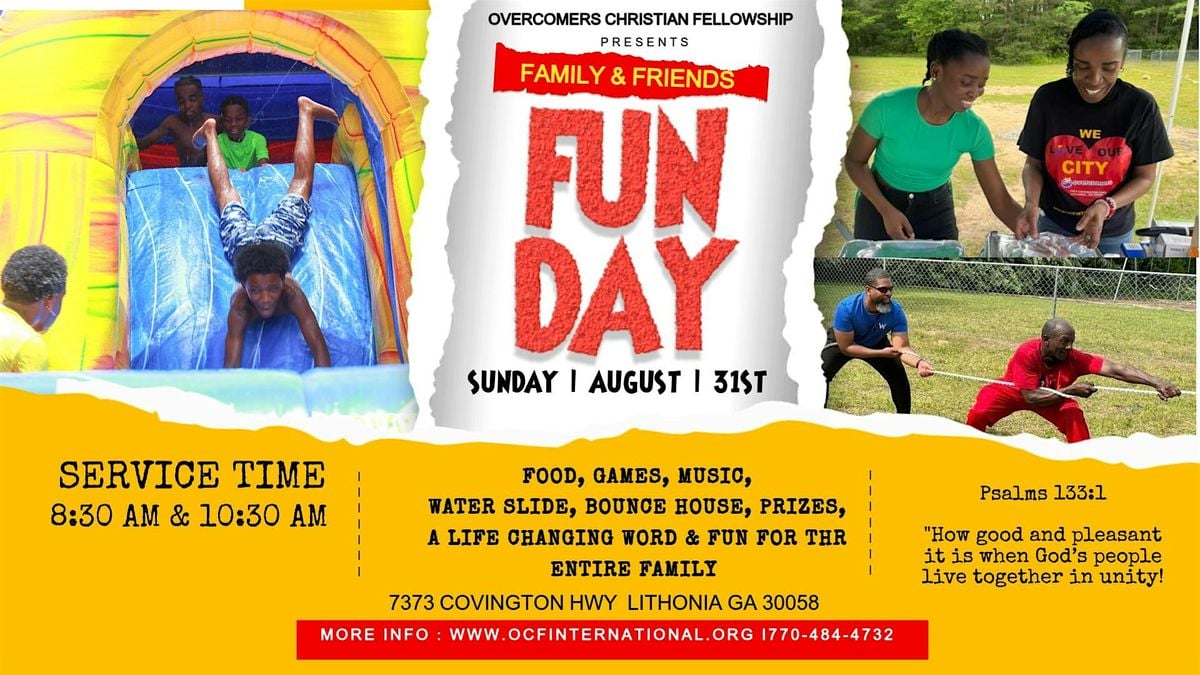 Family Fun Day @ OCF | Event in Lithonia | AllEvents
