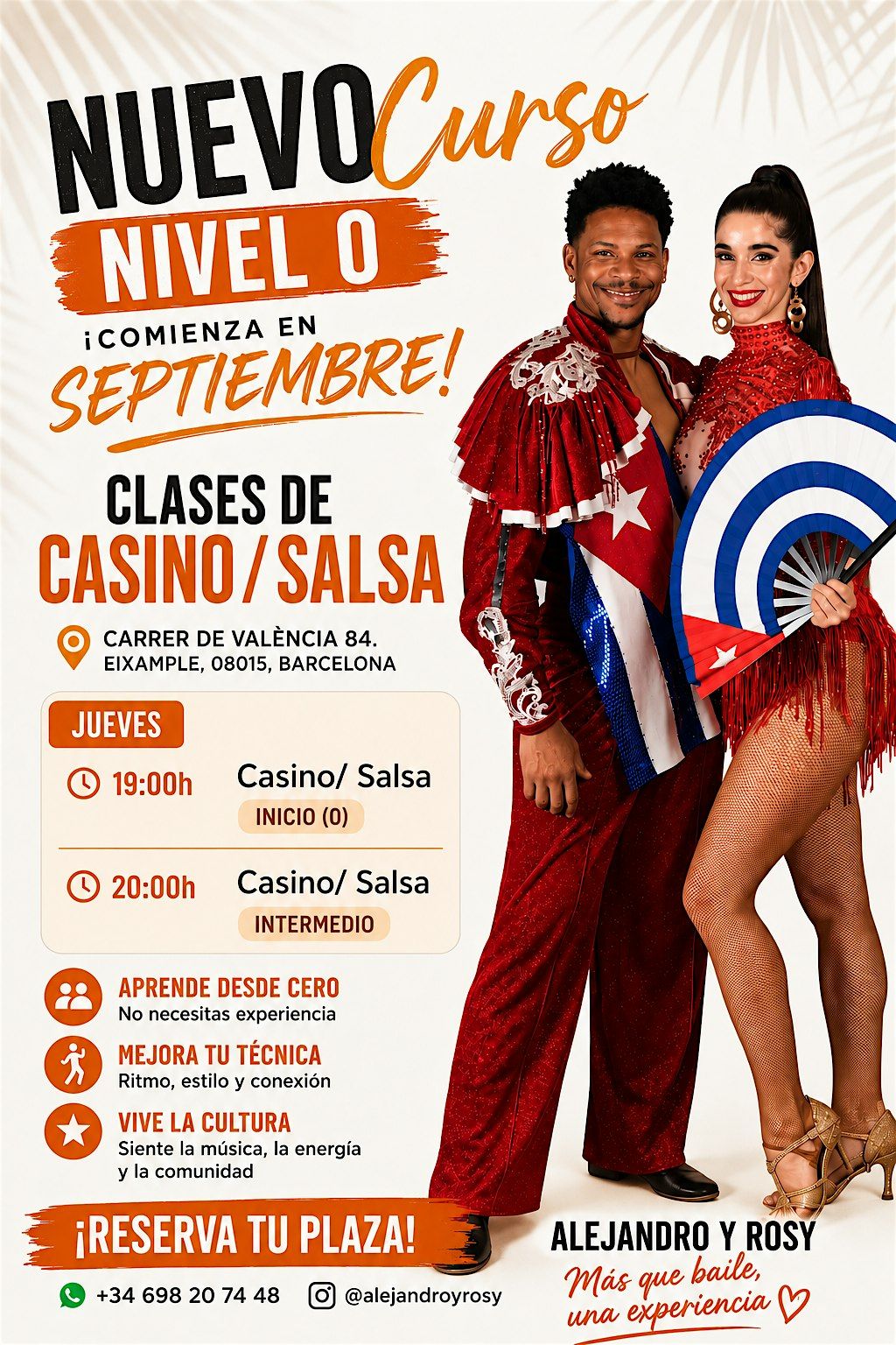 Clases de Casino/ Salsa