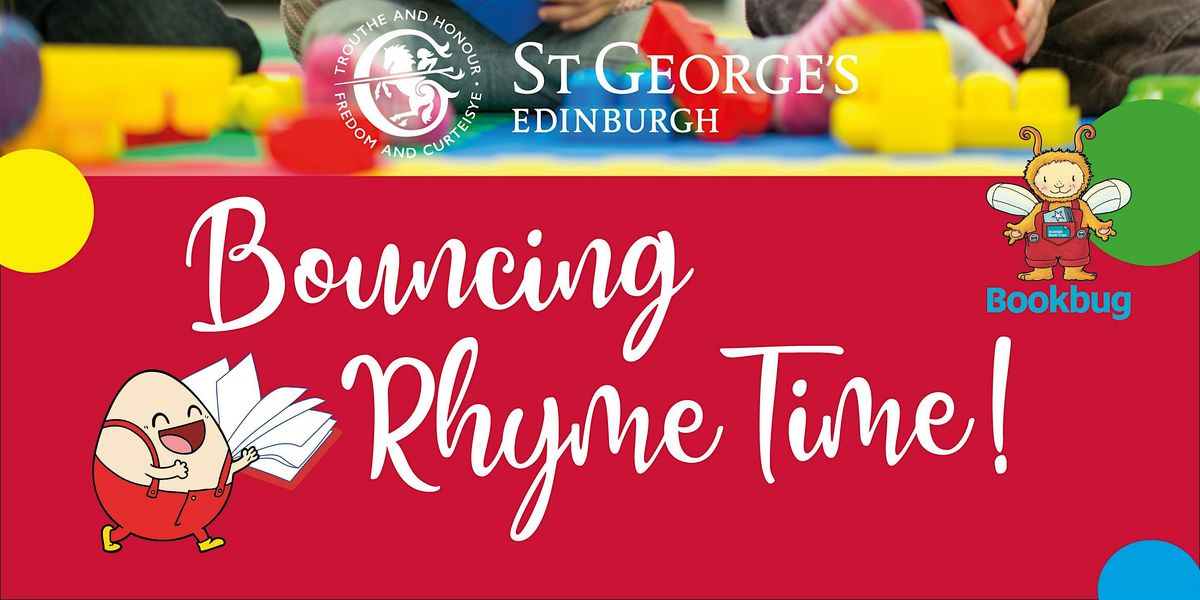 Come and Play Session! Bounce and Rhyme Time at St George’s School Nursery., 12 December | Event in Edinburgh