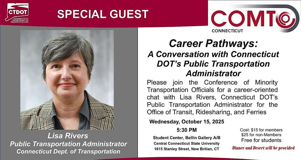 COMTO Fall Network Event, 15 October | Event in New Britain | AllEvents