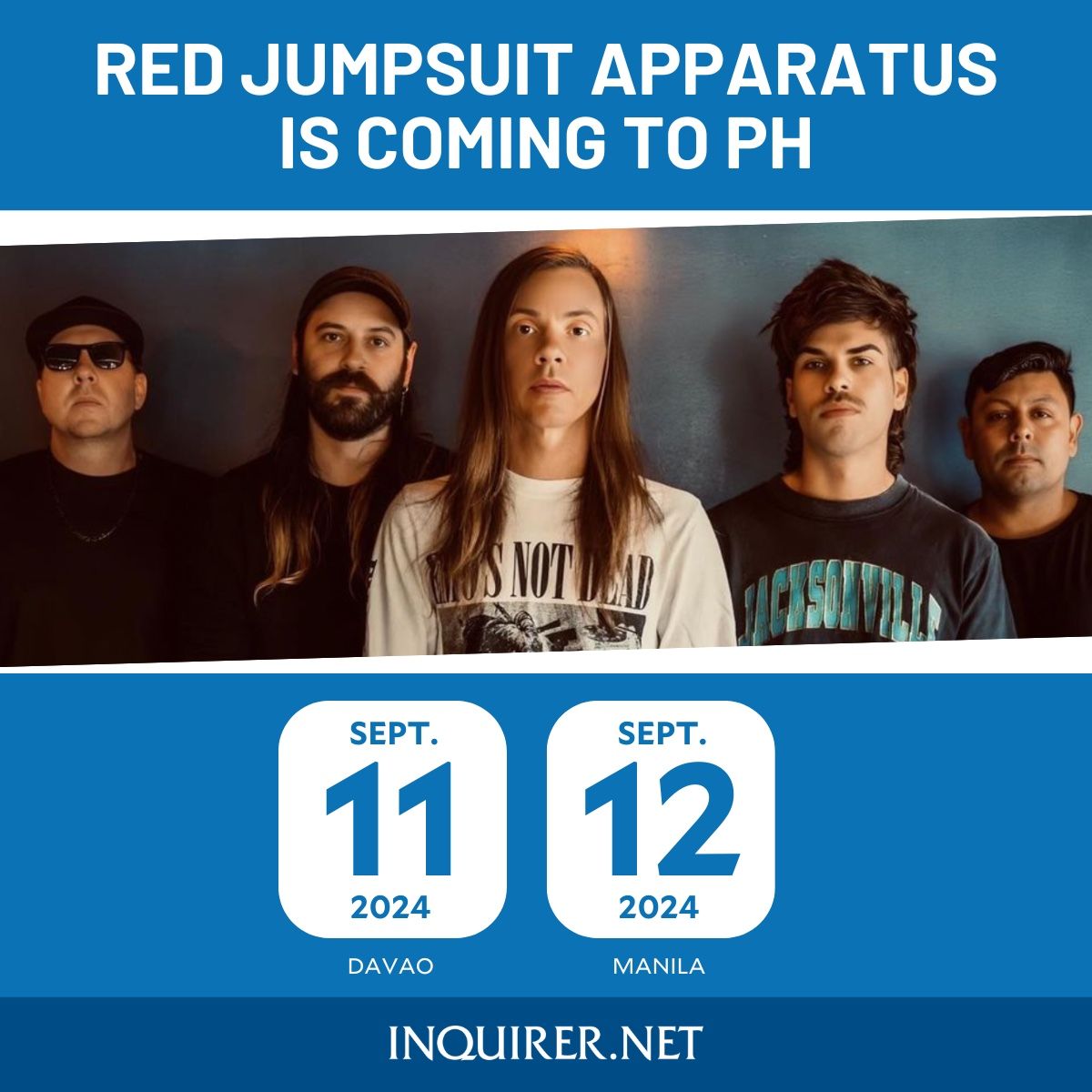 Red Jumpsuit Apparatus at Come and Take It Live, 7 December | Event in Austin | AllEvents