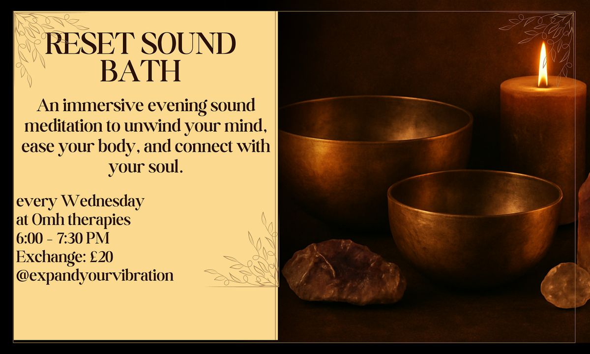 Reset Sound Bath | Event in Edinburgh | AllEvents