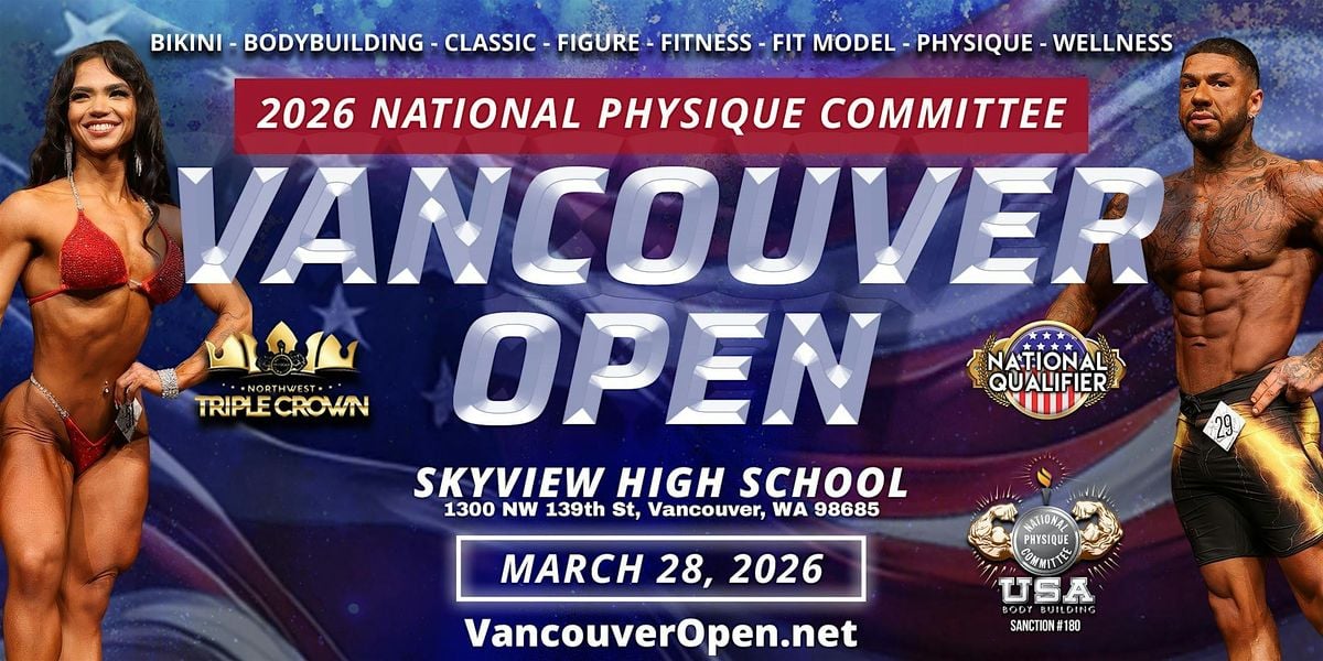 2026 NPC Vancouver Open, 28 March | Event in Vancouver | AllEvents