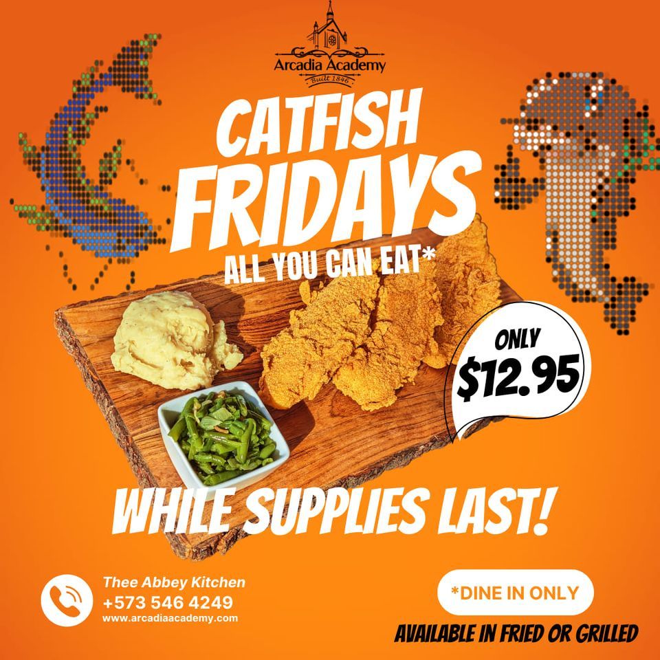 Catfish Fridays, Thee Abbey Kitchen, Arcadia, December 29 2023