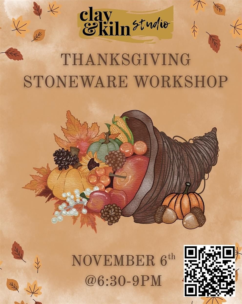 Thanksgiving Stoneware Workshop, 6 November | Event in Staten Island | AllEvents